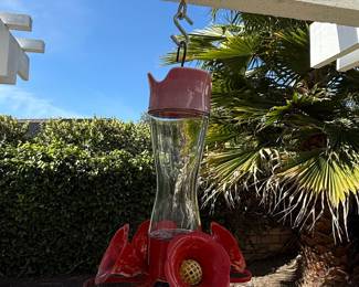 Perky-Pet Pinch-Waist Glass Hummingbird Feeder