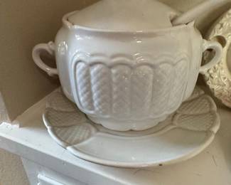 White Ceramic Farmhouse Animal & Seasonal Decor Set