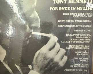 Tony Bennett - For Once in My Life Vinyl Record