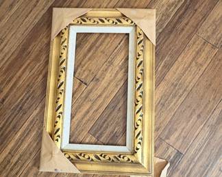 Ornate Gold Gilt Picture Frame