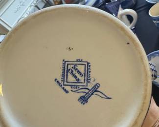 Scenery China England Blue Willow Pattern Dinnerware Set