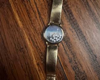 Unbranded Quartz Watch with Snowflake Dial