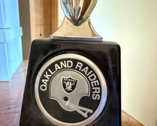 Oakland Raiders NFL Decanter Wild Country After Shave by Avon