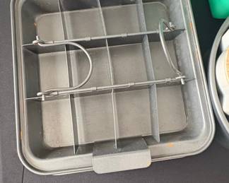 Chicago Metallic Brownie Pan with Dividers