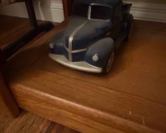 Vintage Ford Pickup Truck Ceramic Bank