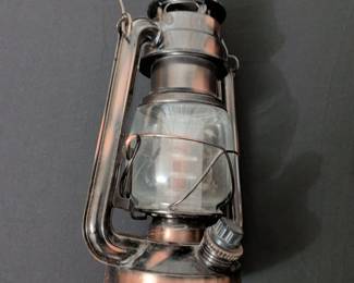 Northpoint Vintage Copper Battery Operated LED Lantern