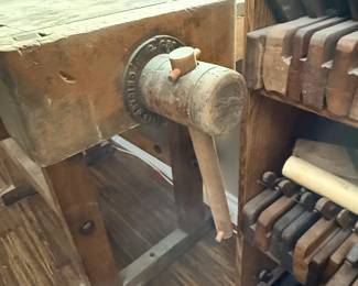 C. Christiansen Woodworking Bench with Vise