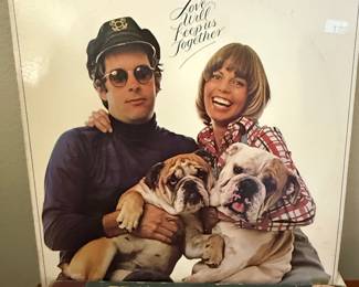 Captain & Tennille "Love Will Keep Us Together" Vinyl Record - Hopalong Cassidy "And The Square Dance" Record