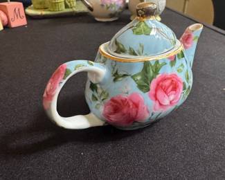 A Special Place Pink Floral Ceramic Teapot