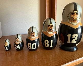 Las Vegas Raiders Matryoshka Dolls Set
