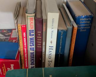 Collection of Woodworking and Reference Books