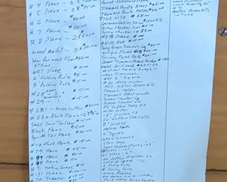 Antique Carpenter's Tool Chest with Assorted Hand Tools