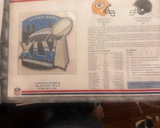 Willabee & Ward The Official NFL Super Bowl Patch Collection