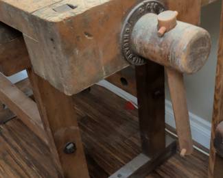 C. Christiansen Woodworking Bench
