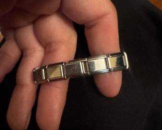 Nomination Stainless Steel Italian Charm Bracelet Link