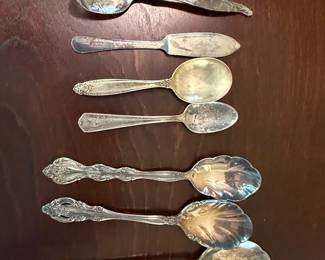 Assorted Silver-Plated Flatware Pieces - Wm. Rogers & Son and 1847 Rogers Bros. Patterns