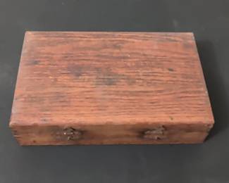 Antique IRWIN Auger Bit Set in Wooden Box