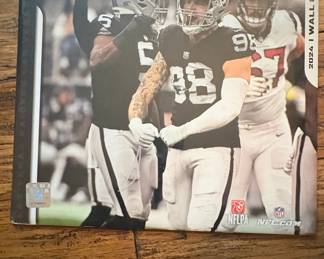 Las Vegas Raiders 2024 Wall Calendar