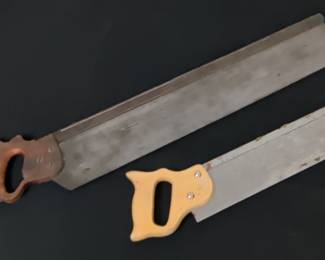 Vintage Hand Saws - Disston and Craftsman