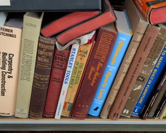 Collection of Vintage Audels Trade Manuals and Woodworking Books