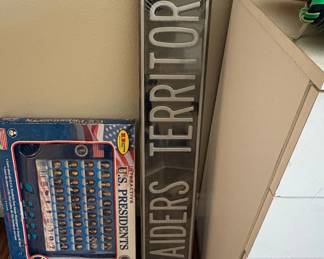 Las Vegas Raiders Territory Sign