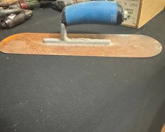 Marshalltown Blue Steel Pool Trowel with DuraSoft Handle