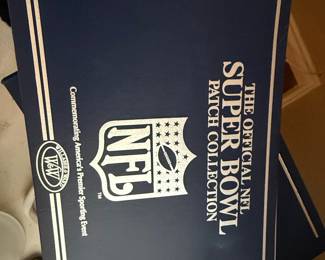 The Official NFL Super Bowl Patch Collection by Willabee & Ward