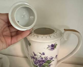 Vintage Hammersley & Co. "Victorian Violets" Tea Set