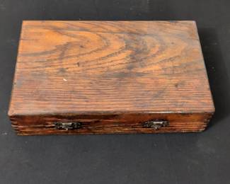 Vintage IRWIN Auger Bit Set in Wooden Case