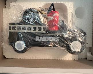 Las Vegas Raiders Rally Truck Ornament