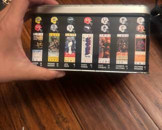 NFL Super Bowl XXV "An American Tradition" Memory Tin