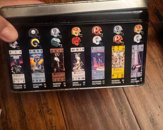 NFL Super Bowl XXV "An American Tradition" Memory Tin