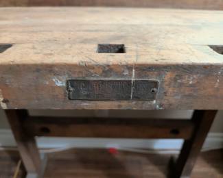 C. Christiansen Woodworking Bench