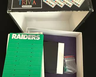 Las Vegas Raiders Trivia Game by Sports Games International