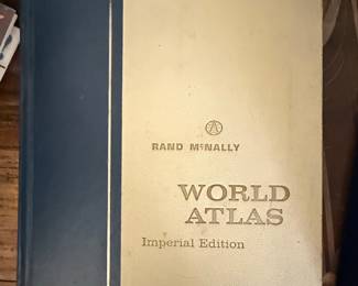 Rand McNally World Atlas, Imperial Edition, 1967
