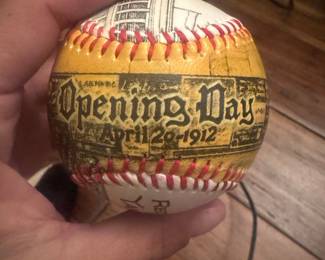 Unforgettaball! Fenway Park Opening Day Baseball