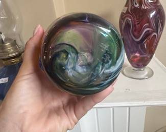 Swarovski Art Glass Vase