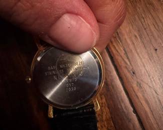 NEXON "Skeleton" Dial Quartz Watch