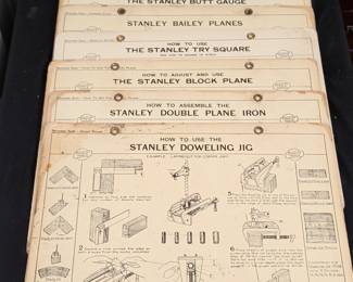 Stanley "Yankee" Spiral Ratchet Screwdriver Instruction Sheet