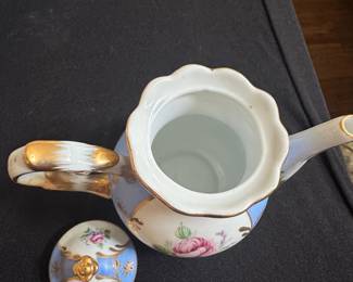 Mini Teapot with Floral Design