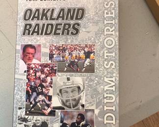 Oakland Raiders Stadium Stories Book by Tom LaMarre