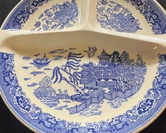 Blue Willow Grill Plate