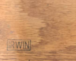 Complete Set of 13 Irwin Auger Bits in Original Wooden Case