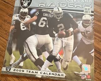Oakland Raiders 2009 Team Calendar