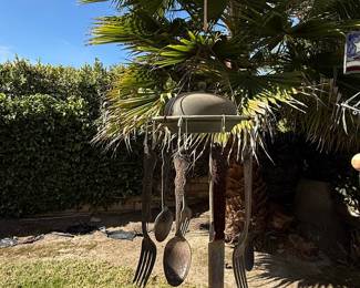 Upcycled Silverware Wind Chime