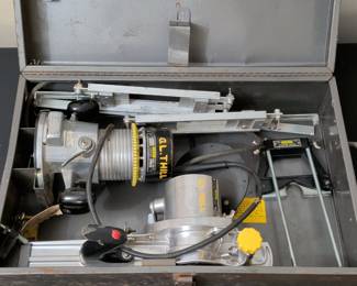 Vintage Stanley Router and Accessories Kit with Custom Case - Model GA-H280A