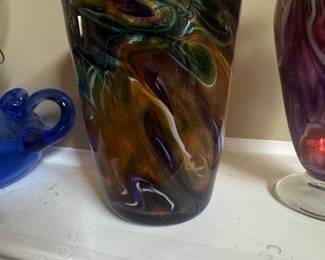 Swarovski Art Glass Vase
