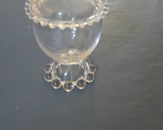 Anchor Hocking "Boopie" Glass Candy Dish with Lid