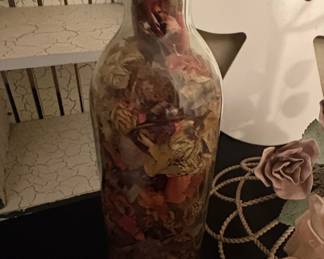 Glass Bottle Potpourri