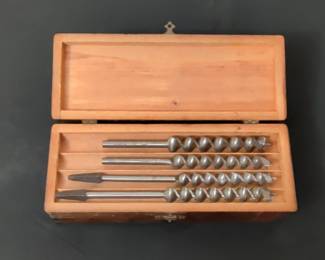 Russell Jennings Auger Bit Set No. 100 (3-Piece)